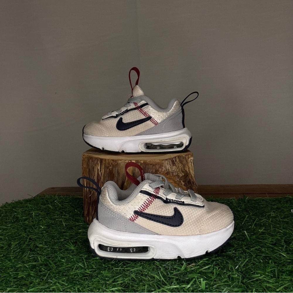 Nike Infant Air Max Sneakers - Gray/off white Size 5C